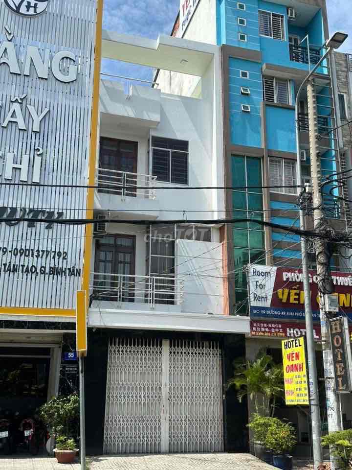 Nhà MTKD đường Số 49, P. Tân Tạo 81m² giá 19 triệu - Kinh doanh sầm uất!