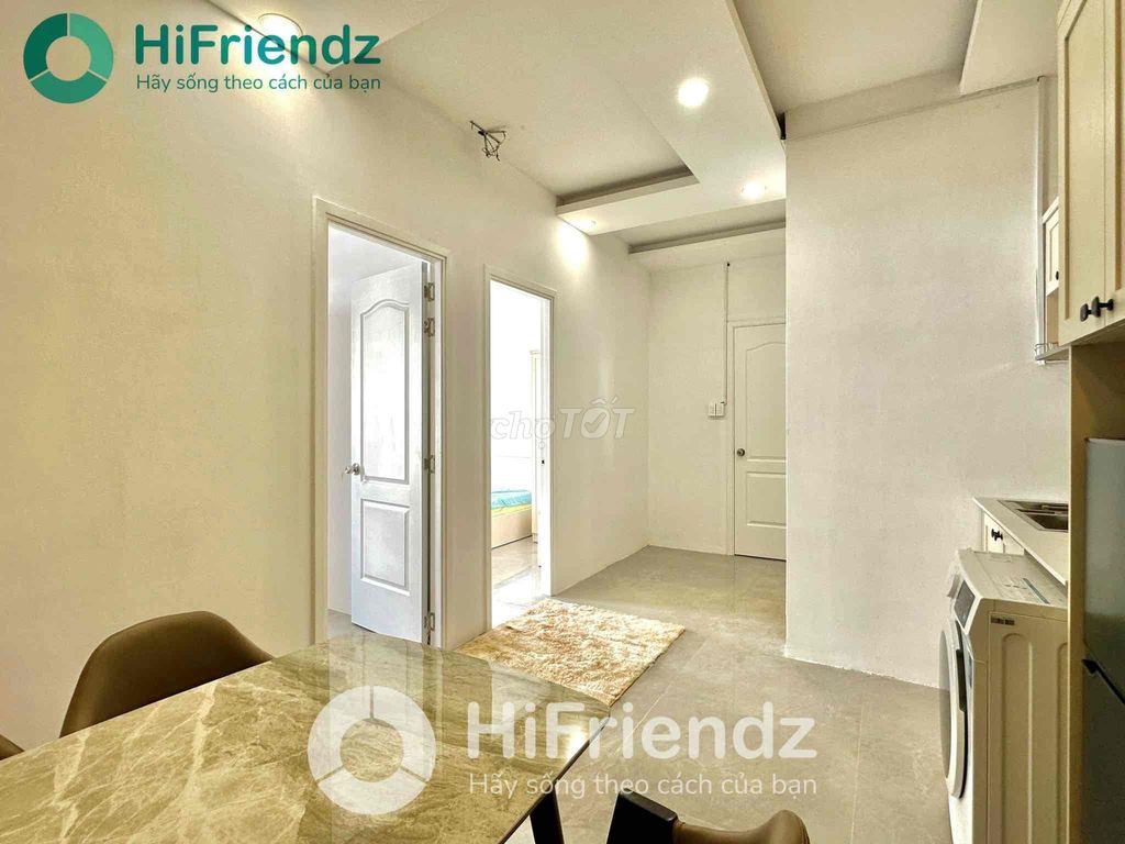 Căn hộ 2 phòng ngủ Tân Bình 45m² giá 11 triệu - Ban công thoáng mát!