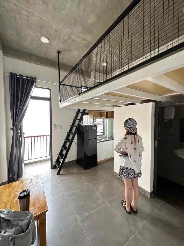 Căn hộ cho thuê Tân Bình 35m² giá 4.5 triệu - Full nội thất, sân thượng thoáng mát!