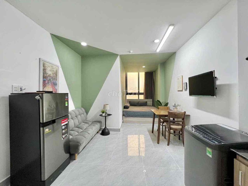 Studio cho thuê tại Quận Bình Thạnh 40m² giá 6.6 triệu - Tiện ích đầy đủ, gần trường đại học!