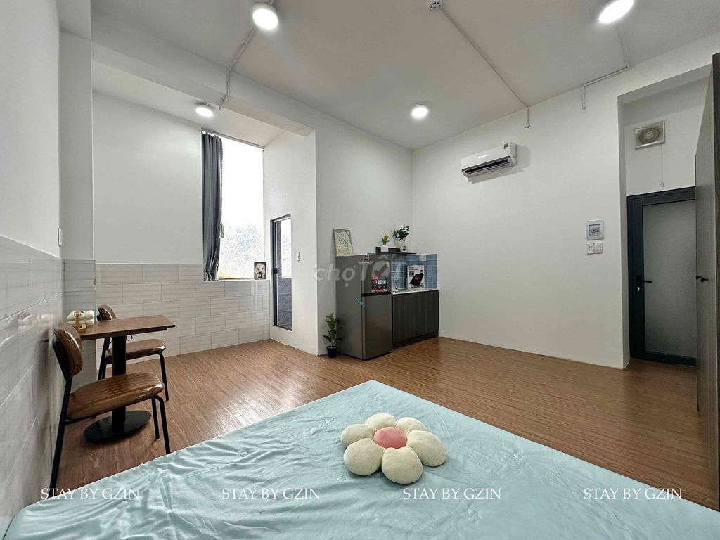 Căn hộ cho thuê 32m² ngay ngã tư Âu Cơ - Bảo vệ 24/24, vào ra vân tay!