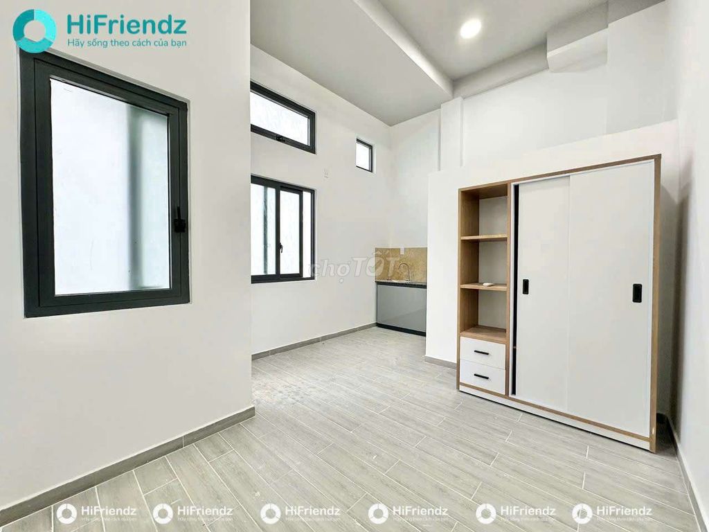 Studio mới xây 25m² gần Làng Đại học chỉ 3.7 triệu - Ban công thoáng mát, tự do giờ giấc!