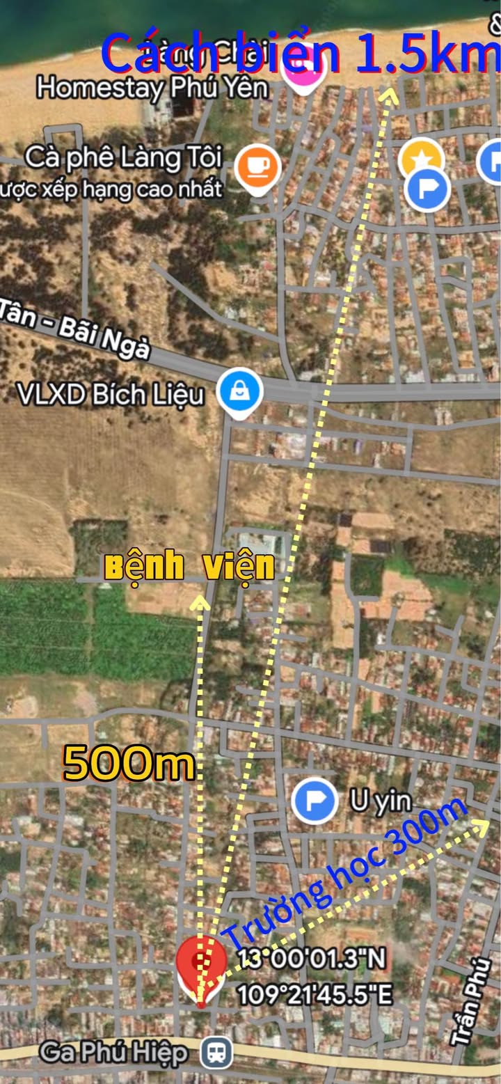 Đất Hòa Hiệp Trung 96m² giá 500 triệu - Vị trí đắc địa, tiện ích đầy đủ!