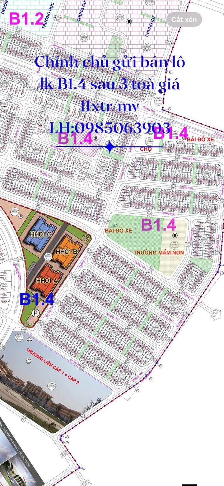Đất nền dự án tại đường 14, Hà Đông, 100m² chỉ 1.1 tỷ - Cơ hội đầu tư không thể bỏ qua!