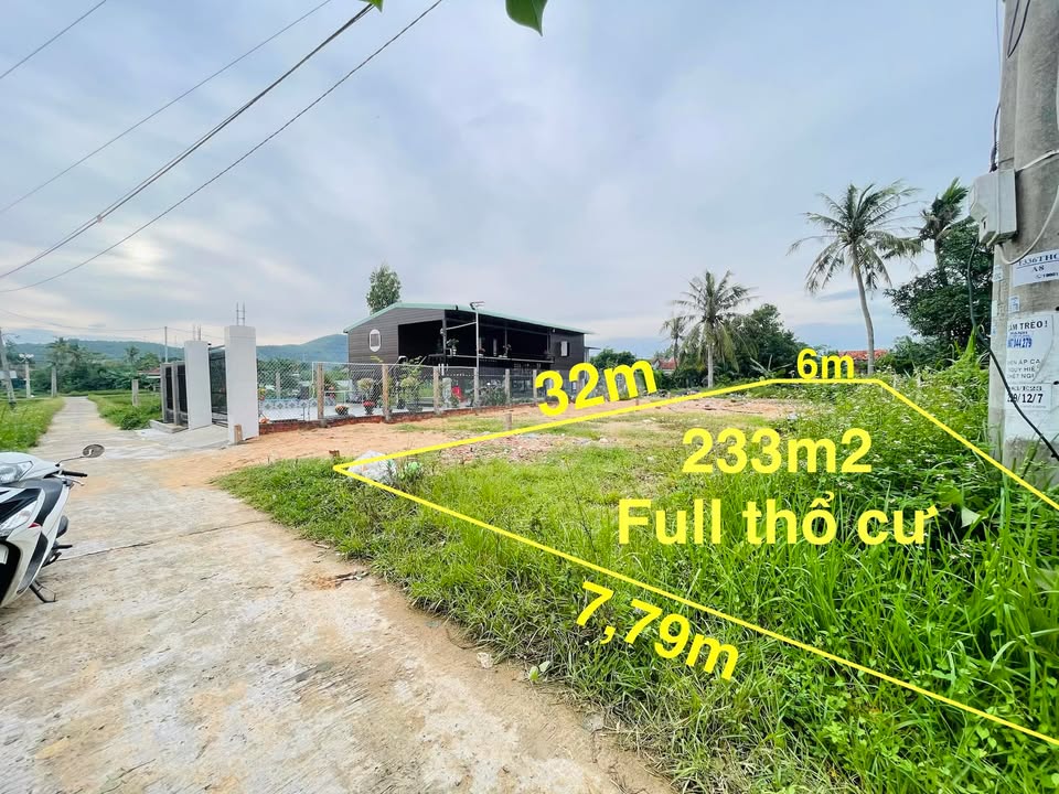 Đất thổ cư 233m² Định Thắng 1, Phú Hòa chỉ 600 triệu - Cơ hội đầu tư hiếm có!