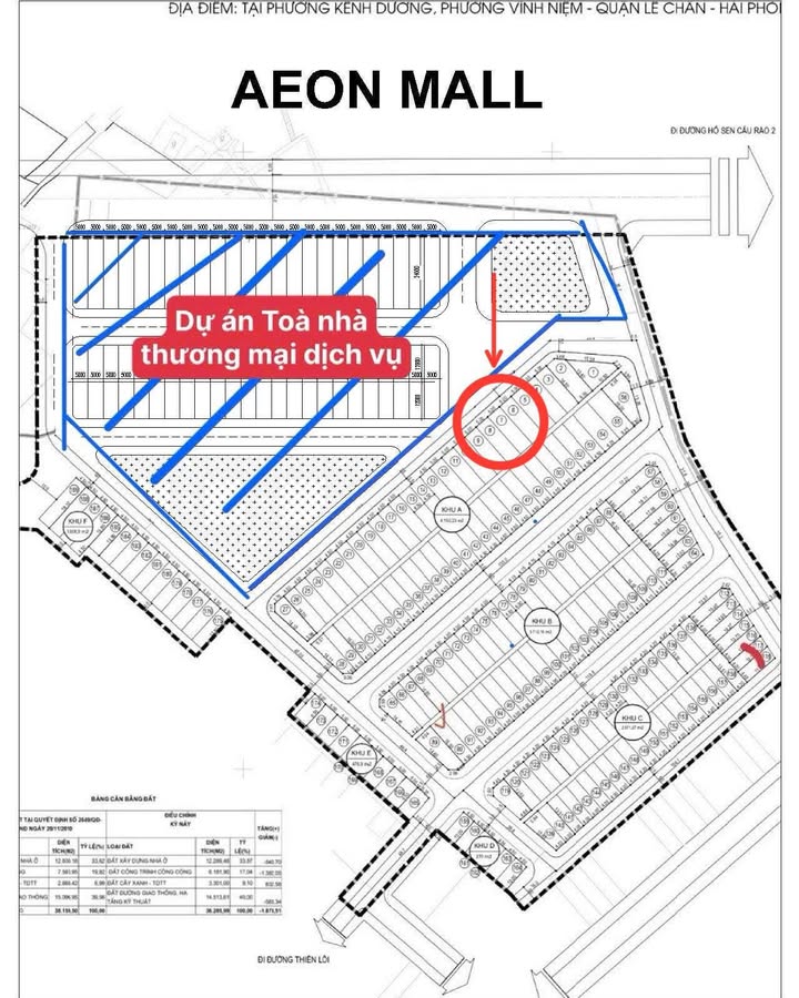 Đất mặt đường 12m khu TĐC ICC Vĩnh Niệm 80m² giá 11.2 tỷ - Đầu tư sinh lời ngay!