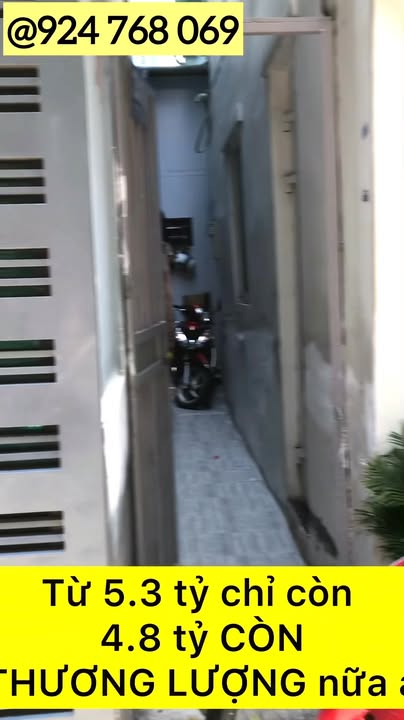 Nhà 3 tầng mới đẹp phường 4, quận Tân Bình 22m² giá chỉ 4.8 tỷ - Giảm giá sốc 500 triệu!