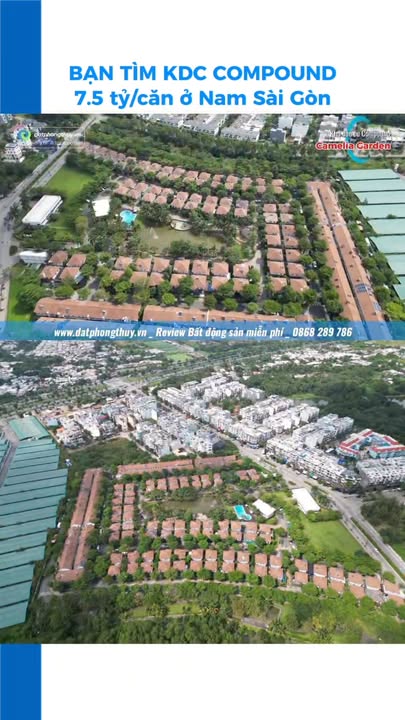 Khu dân cư Camellia Garden Bình Chánh 72m² giá từ 6.84 tỷ - Vị trí đắc địa gần trung tâm