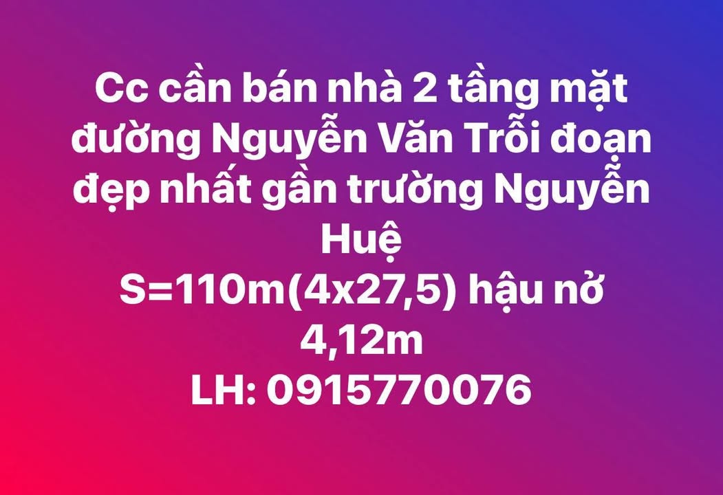 Nhà 2 tầng đường Nguyễn Văn Trỗi Nam Định 110m² - Vị trí đẹp gần trường Nguyễn Huệ!