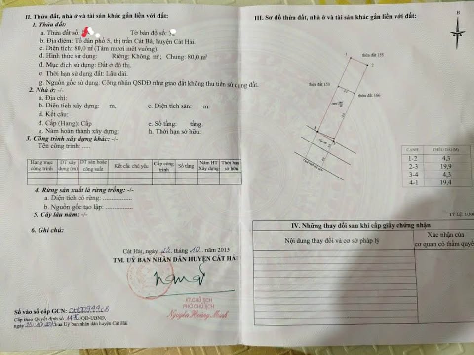 Lô đất mặt đường Hà Sen, Cát Bà 83m² giá 7.2 tỷ - Đầu tư sinh lời tuyệt vời!