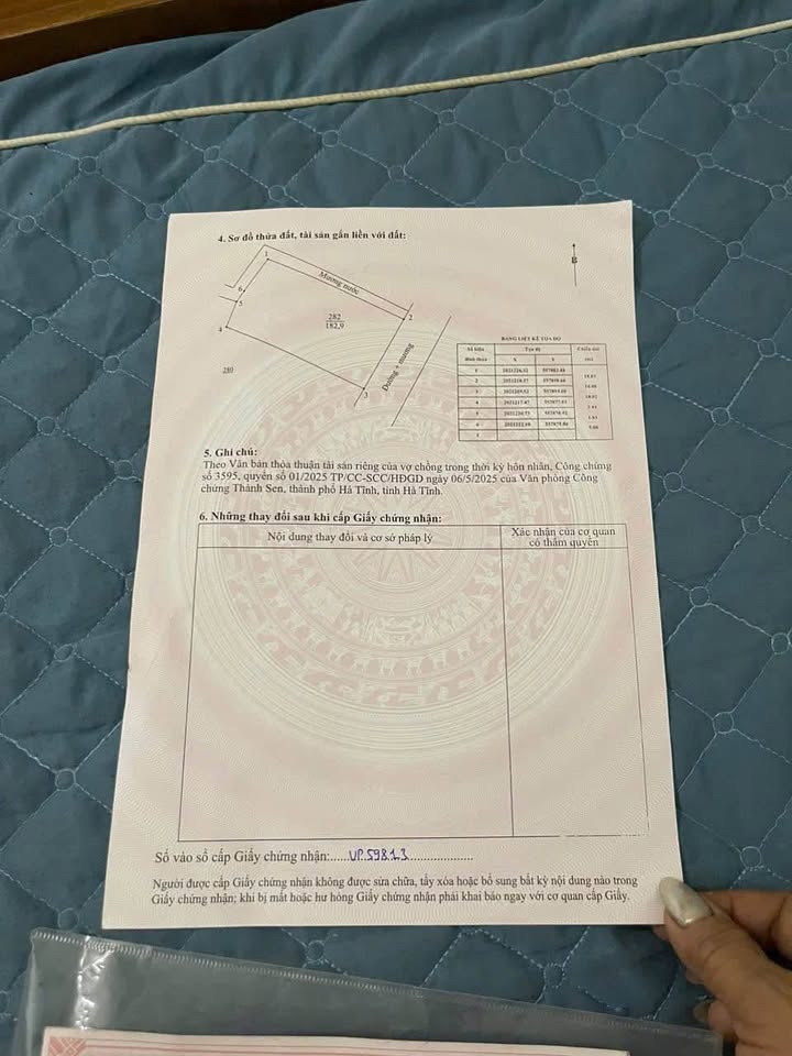 Đất nền thôn Đông, xã Nam Phúc Thăng, Cẩm Xuyên 180m² - Giá chỉ 500 triệu