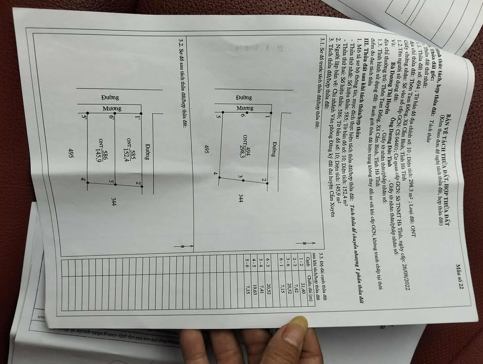 Đất nền thổ cư 146m² tại Thôn Tam Đồng, Cẩm Vịnh - Giá đầu tư hấp dẫn!
