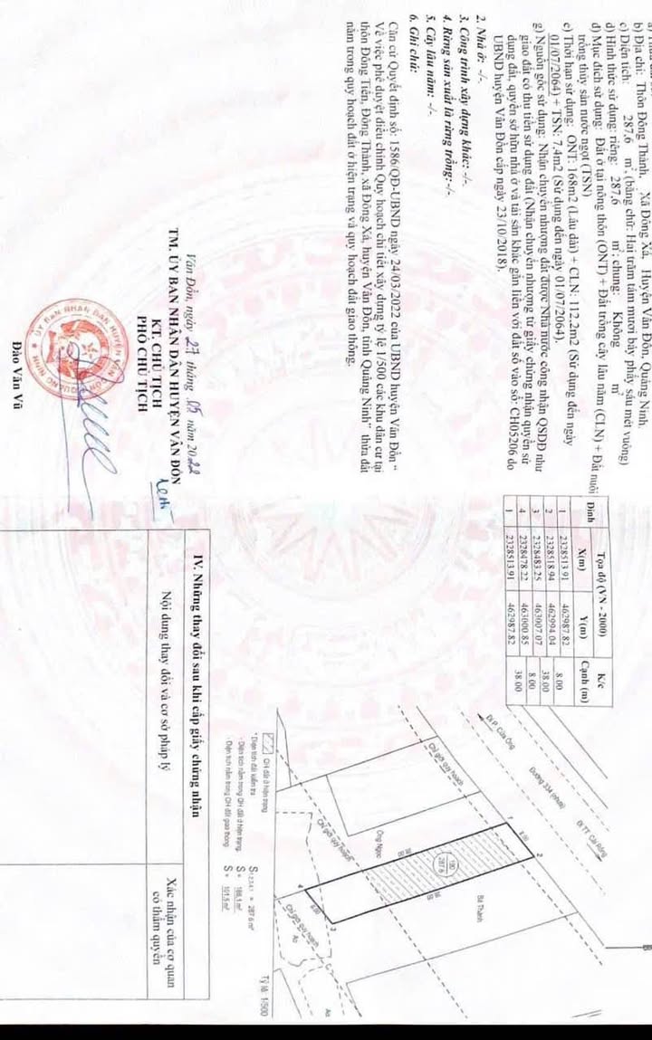 Đất vàng Vân Đồn 287m² giá 4.292 tỷ - Tiềm năng tăng giá mạnh!