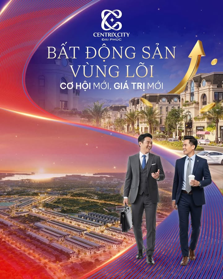 Đất nền Centrix City Đại Phúc Thái Nguyên 200000m² - Cơ hội đầu tư vượt trội!