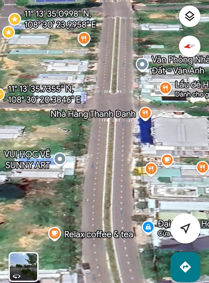 Đất ở Chợ Lầu, Bắc Bình 120m² giá 1.56 tỷ - Vị trí kinh doanh thuận lợi!