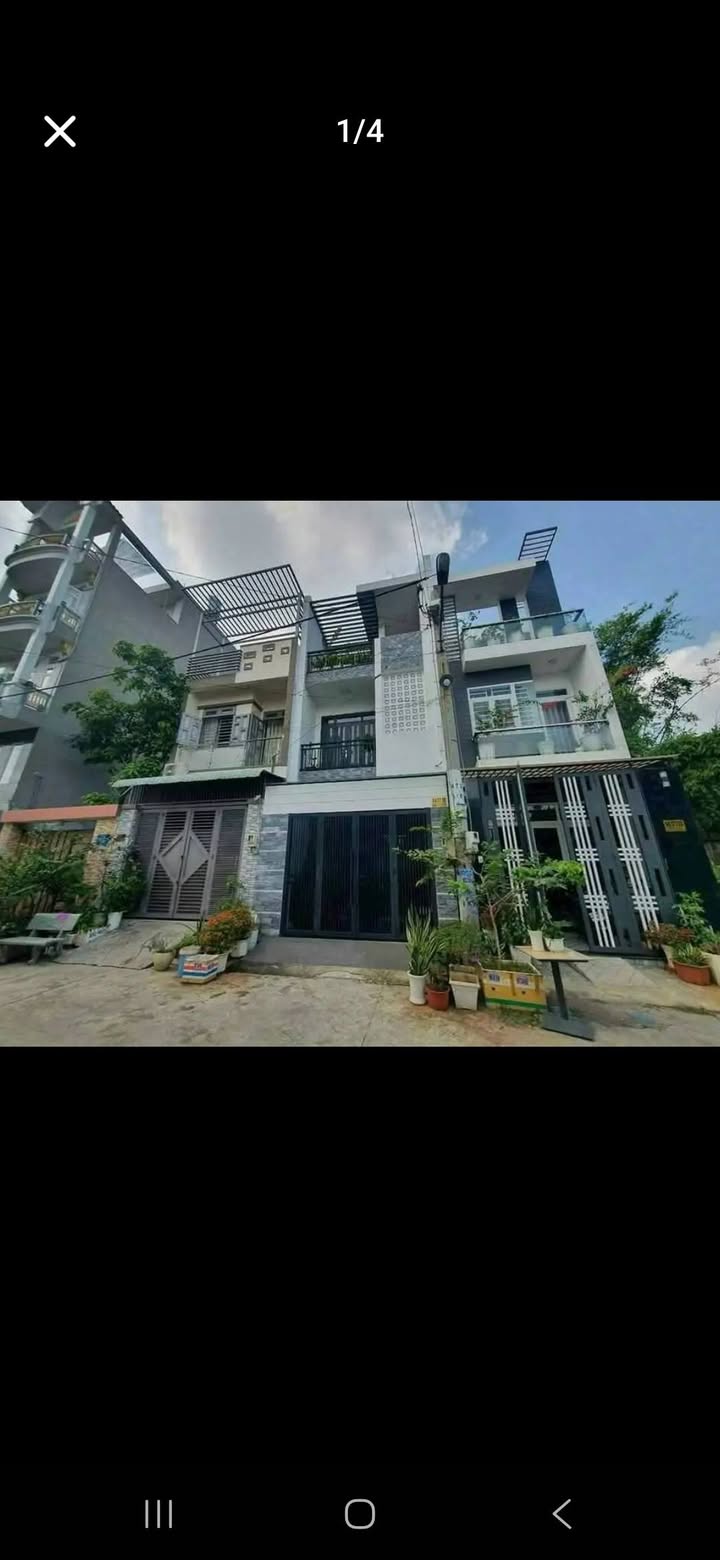 Nhà phố Thới An, Q12 - 58m² giá 4.79 tỷ - Ô tô vào tận nơi!