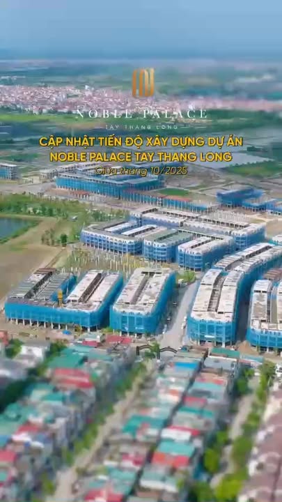 Nhà liền kề Noble Tây Thăng Long 50m² giá 11.2 tỷ - Thiết kế Châu Âu hiện đại!