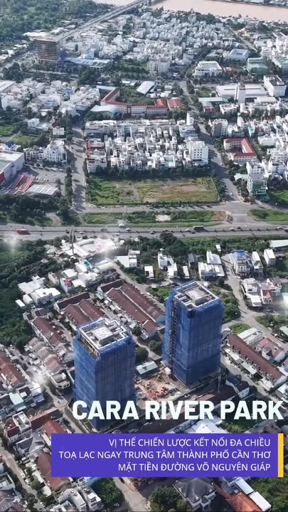 Căn hộ cao cấp Cara River Park Cần Thơ 49m² giá 2 tỷ - Sống đẳng cấp ngay hôm nay!