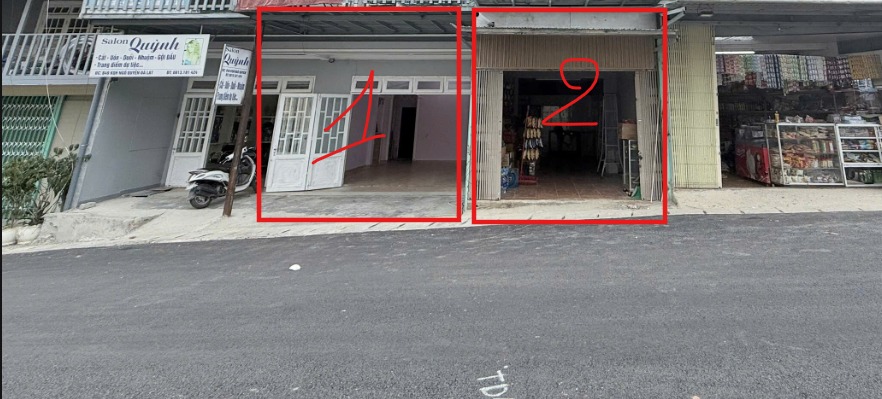 Cho thuê mặt bằng 2 mặt tiền Ngô Quyền, Đà Lạt - Giá tốt cho kinh doanh!