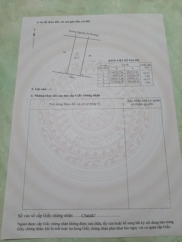 Đất nền trung tâm thị trấn Mỹ An 81m² giá 900 triệu - Hướng Đông Bắc mát mẻ cả ngày!