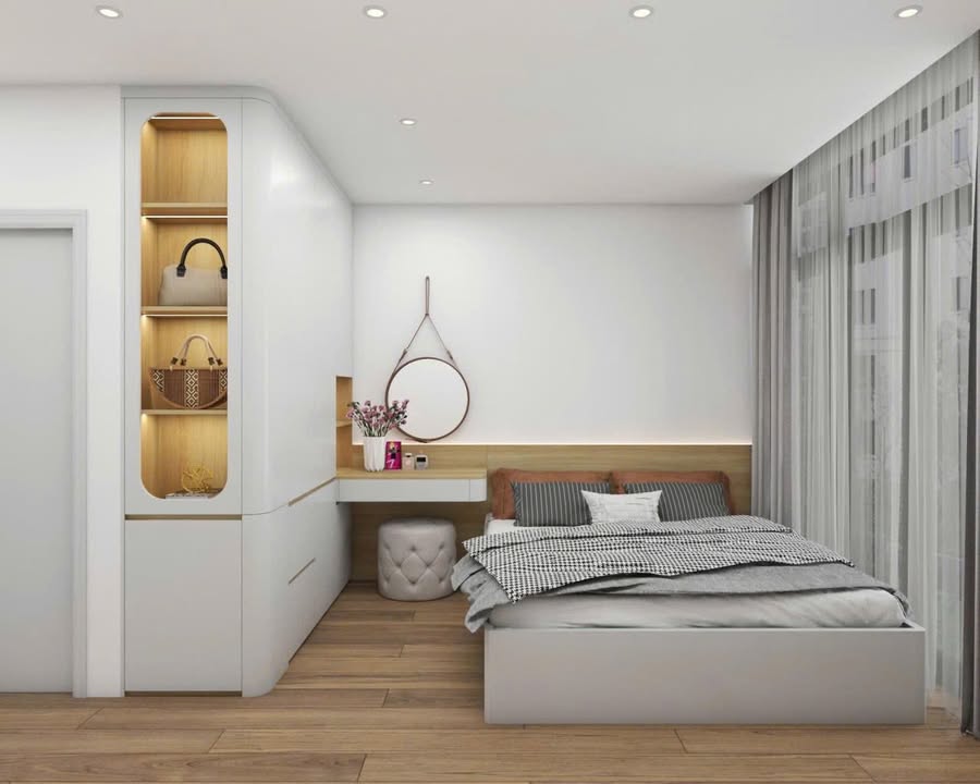 Căn hộ chung cư The Ninety Complex Đường Láng 65m² giá 21 triệu - Full nội thất hiện đại!