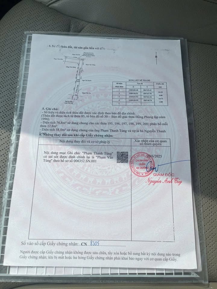 Đất nền 87m² thôn Hoàng Lâu, xã Hồng Phong, giá 1.3 tỷ - Đầu tư kinh doanh lý tưởng!