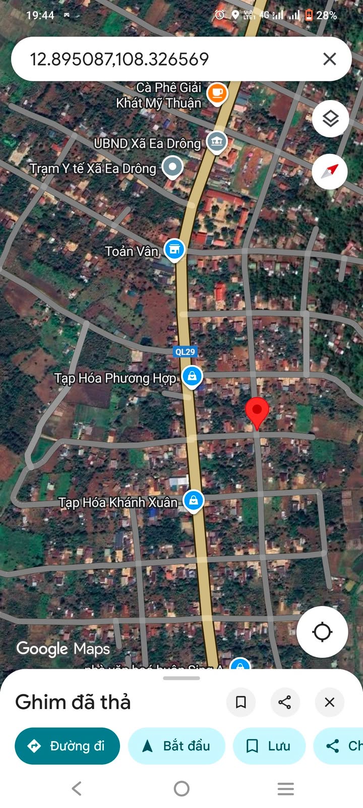 Đất nền mặt tiền đường bê tông xã Ea Drông, 145m² giá 240 triệu - Cơ hội đầu tư hấp dẫn!