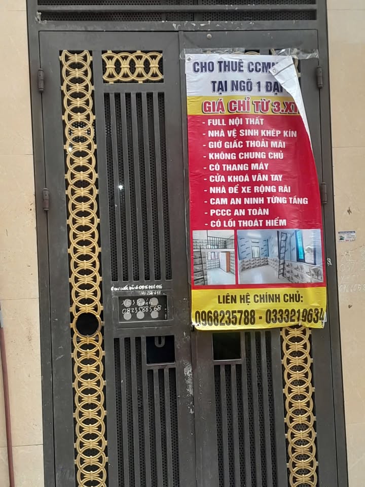 Cho thuê phòng trọ tại Hoàng Mai 25m² giá 3.8 triệu - Không chung chủ, sinh hoạt tự do!