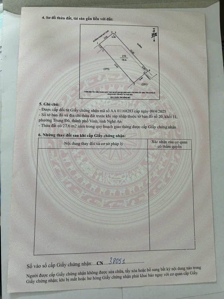 Đất nền 2 mặt tiền đường Phan Huy Chú, 78m² chỉ 4.3 tỷ - Đầu tư sinh lời cao!