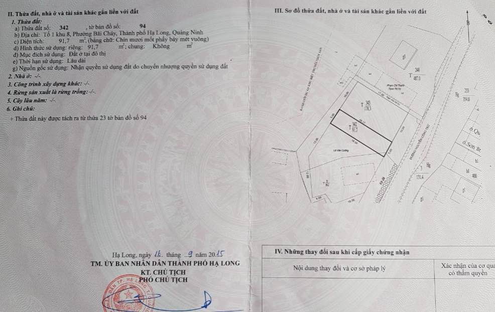 Đất nền Khu TĐC Hà Khẩu, Hạ Long 60m² giá 2.4 tỷ - Hạ tầng đồng bộ, pháp lý rõ ràng!