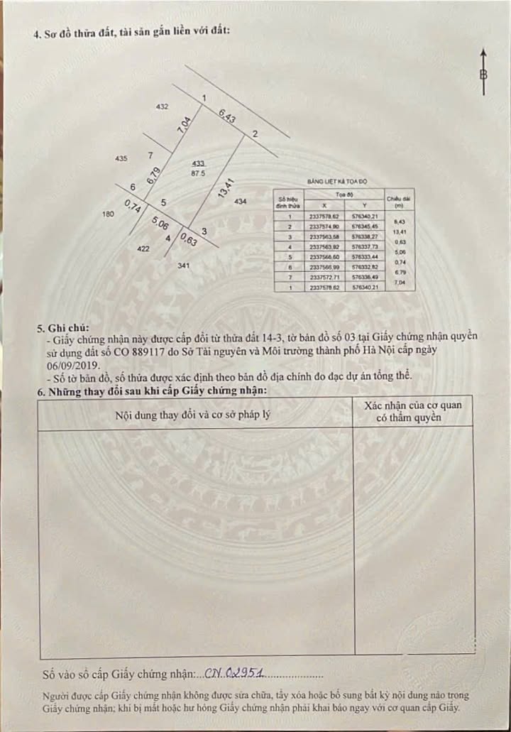 Đất thổ cư 87.5m² tại Điệp Thôn, Mê Linh - Tiềm năng tăng giá mạnh mẽ!