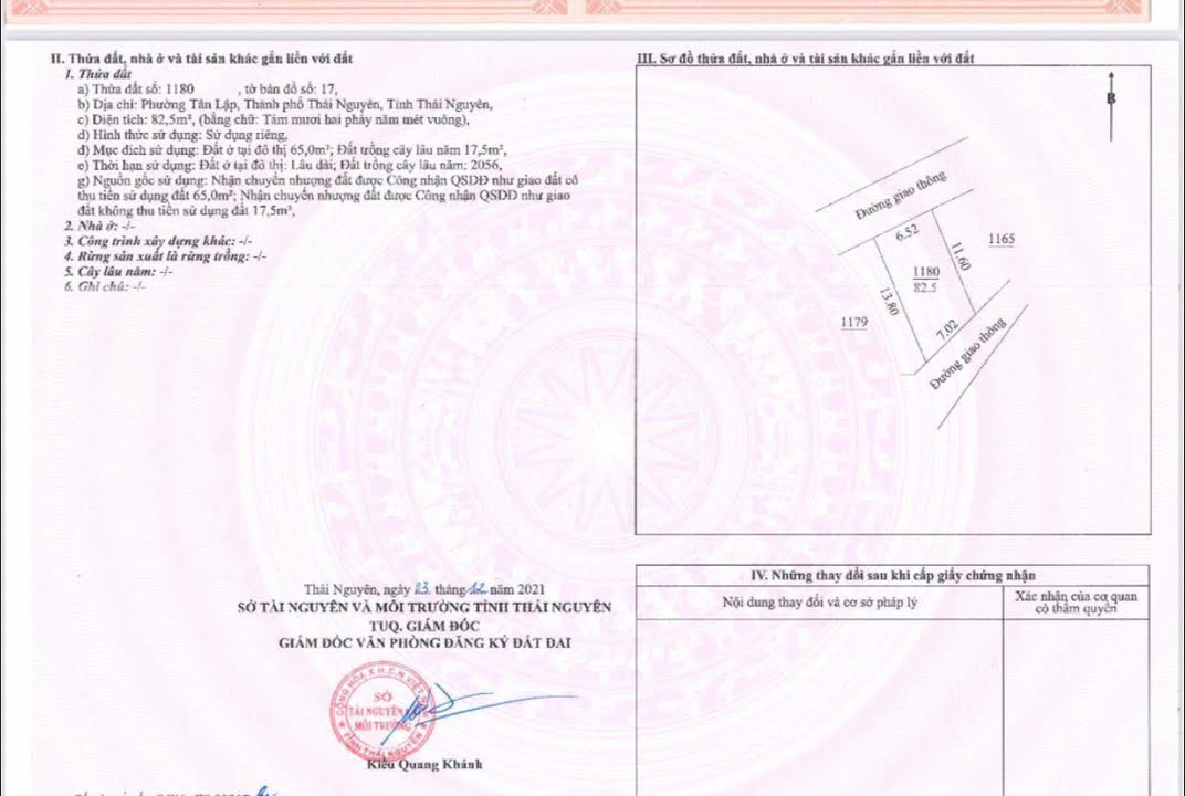 Đất nền Tân Lập Thái Nguyên 83m² giá 1.23 tỷ - Cơ hội đầu tư tuyệt vời!