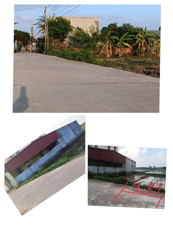 Đất nền Hương Mai, Việt Yên 117m² giá chỉ 1 tỷ - Sổ hồng đầy đủ, thổ cư hoàn chỉnh!