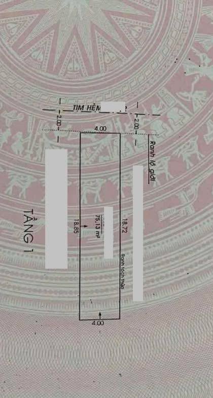 Đất nền Tân Bình 75m² giá 6.8 tỷ - Tiện xây mới theo nhu cầu!