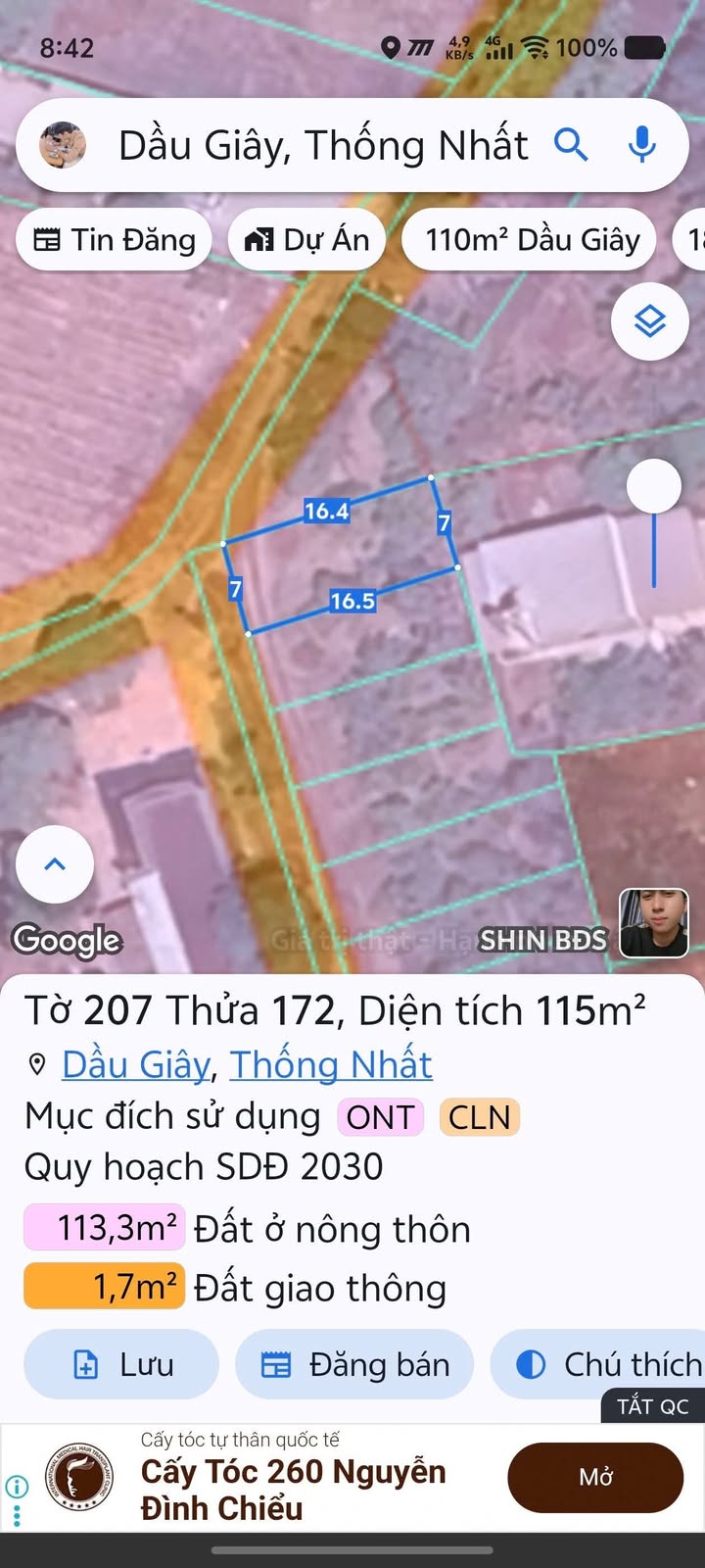 Đất nền 112m² tại Hưng Lộc, Thống Nhất - Giá 650 triệu, cơ hội sở hữu tuyệt vời!