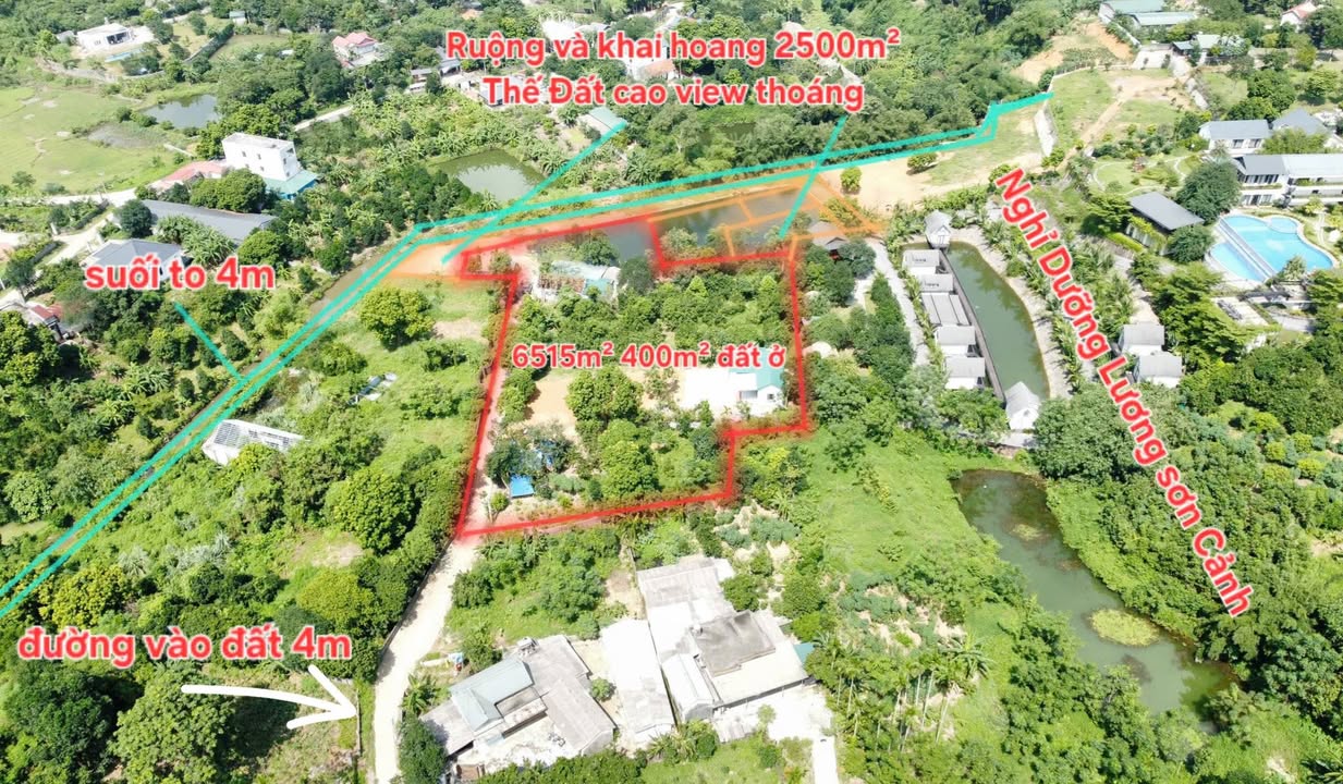 Đất nền Cư Yên Lương Sơn 9000m² – Đầu tư sinh lời cao!