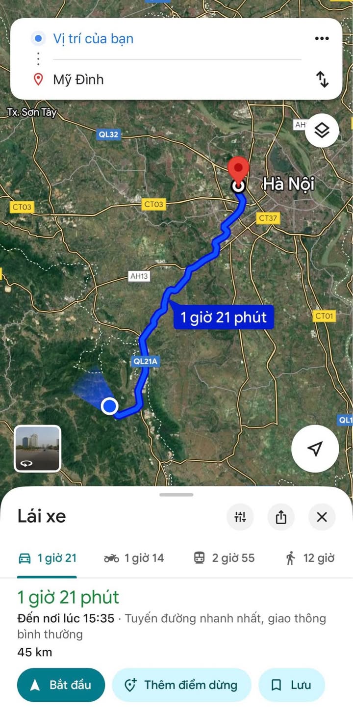 Đất nền Cao Dương Lương Sơn 1000m² giá 1.35 tỷ - Bám đường nhựa 39m!