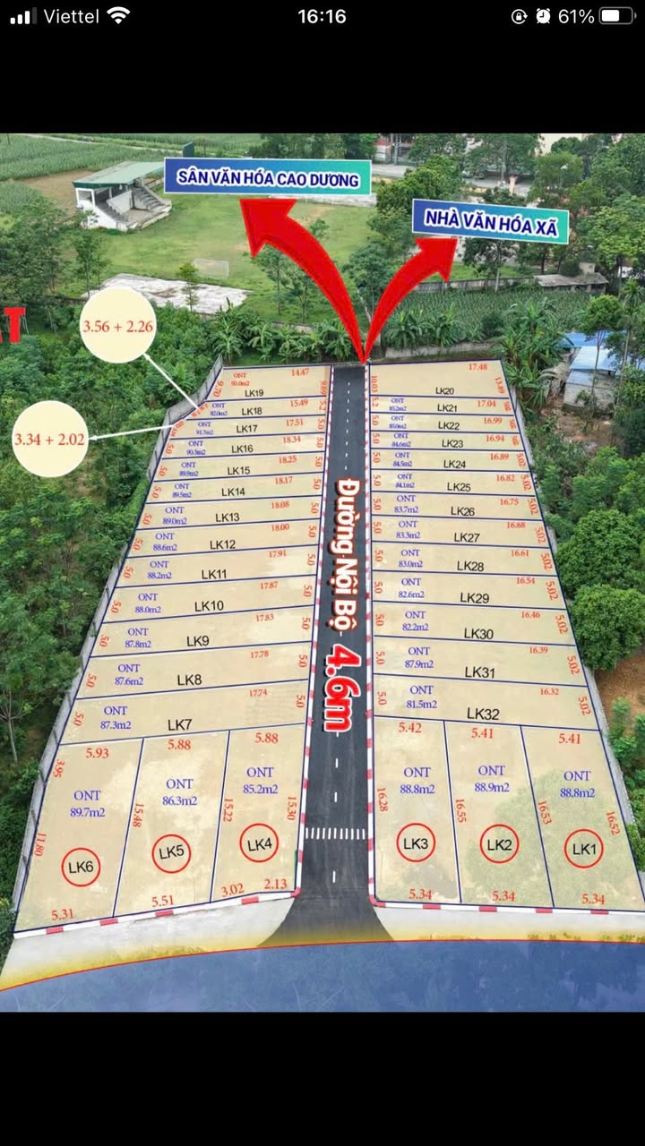 Đất nền trung tâm xã Cao Dương 80m² giá thỏa thuận - Cơ hội đầu tư sinh lời cao!