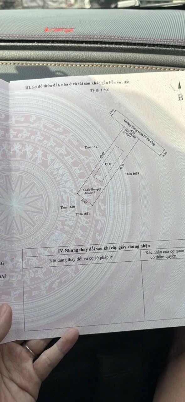 Đất mặt tiền Hưng Định 07, Thuận An 430m² giá 6.5 tỷ - Thương lượng ngay!