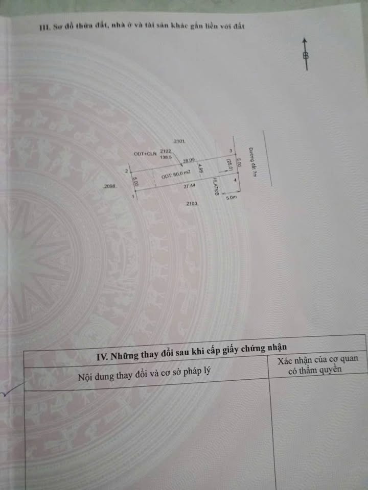Đất nền Tân Định Bến Cát 140m² giá 2 tỷ - Sổ hồng chính chủ, đường nhựa 7m