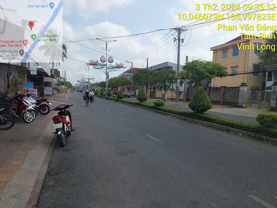 Nhà mặt tiền đường Phan Văn Đáng, Thị trấn Tam Bình, 1562m² - Vị trí kinh doanh lý tưởng!