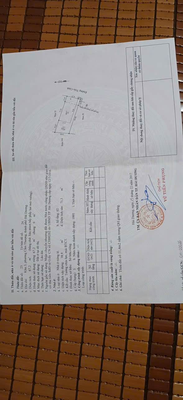 Lô đất mặt phố Trần Cảnh, Cẩm Thượng, 67.2m² - Vị trí đẹp, thuận tiện kinh doanh!