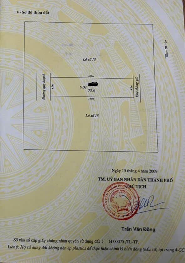 Nhà riêng Trần Lãm, Thái Bình 75m² giá 5 tỷ - Sẵn sàng vào ở ngay!