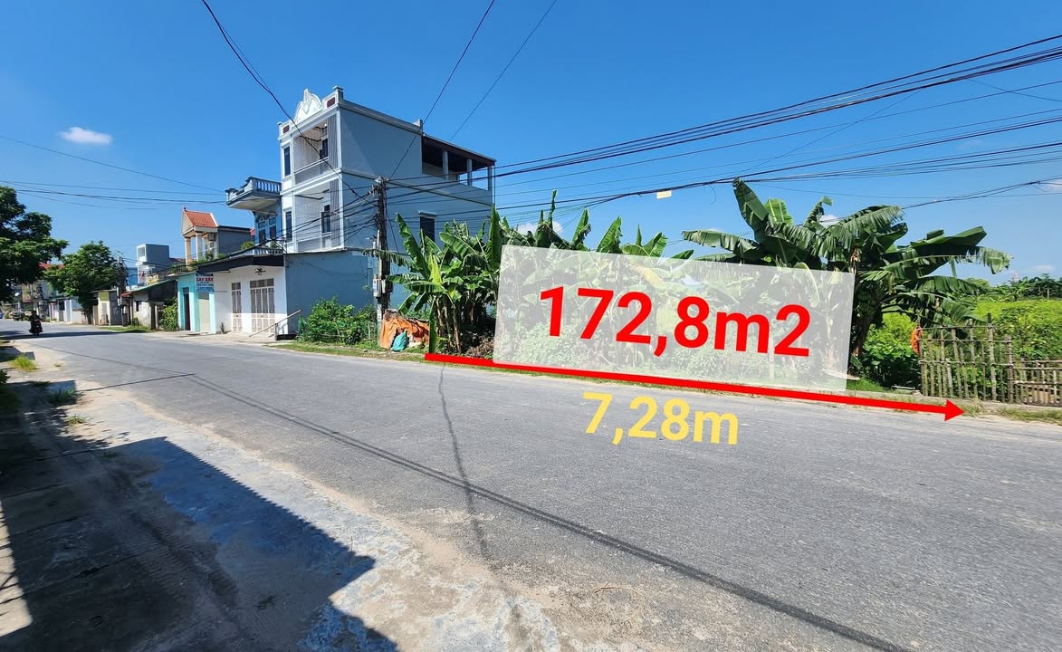 Bán lô biệt thự 172.8m² xã Minh Khai, Vũ Thư - Kinh doanh sinh lời ngay!
