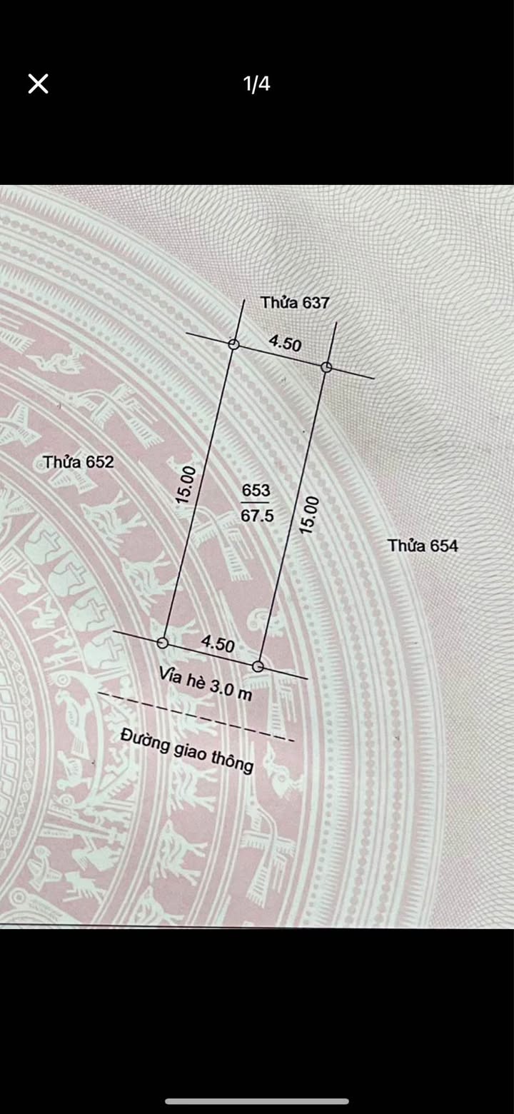 Đất nền đường Vương Tảo, Hải Dương 67.5m² - Đầu tư sinh lời ngay!