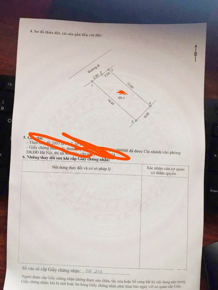 Đất thổ cư 70m² tại Cổ Đông, Sơn Tây - Đầu tư sinh lời lý tưởng!