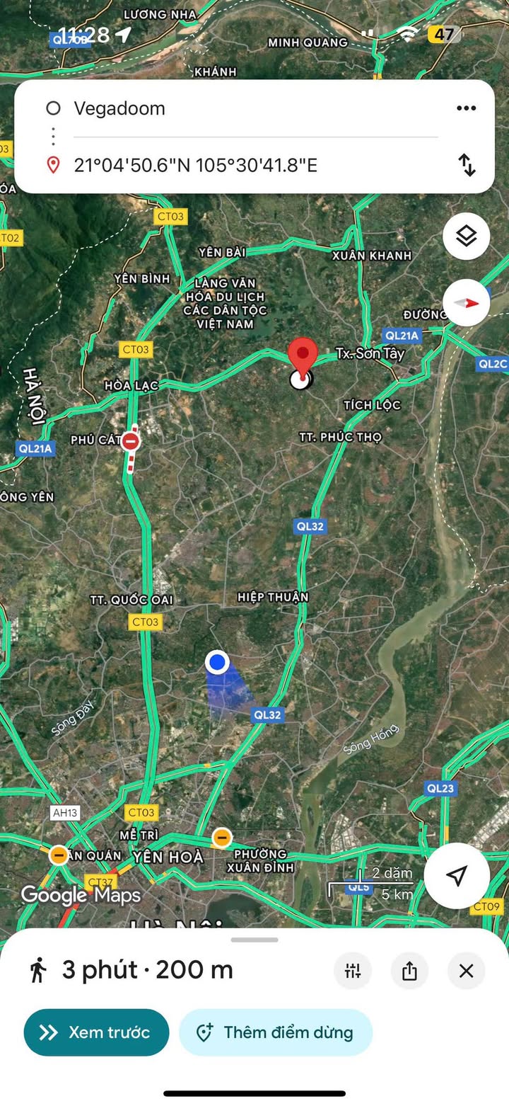 Đất thổ cư 291,5m² tại Thôn Chợ, Sơn Đông, Sơn Tây - Chính chủ bán gấp!