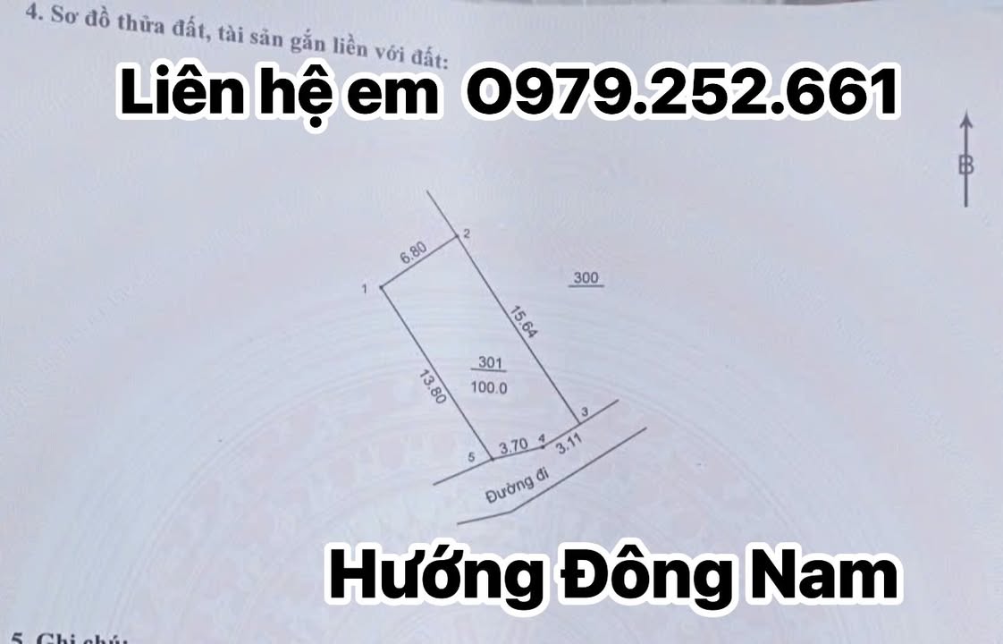 Đất nền đường Thanh Mỹ, phường Tùng Thiện, 100m² - Mặt tiền đẹp, giá thỏa thuận!