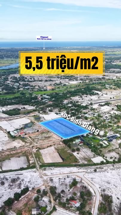 Đất nền KDC Bình Giang, Thăng Bình 250m² chỉ 1.3 tỷ - Cơ hội đầu tư sinh lời lớn!