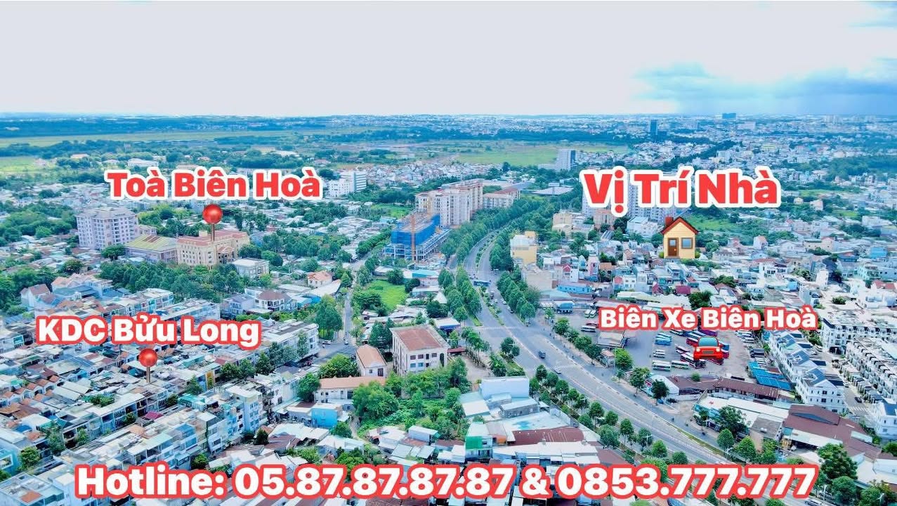 Nhà mặt tiền kinh doanh đường Hồ Văn Đại, Trấn Biên, 108m² giá 6 tỷ - Đầu tư sinh lời ngay!